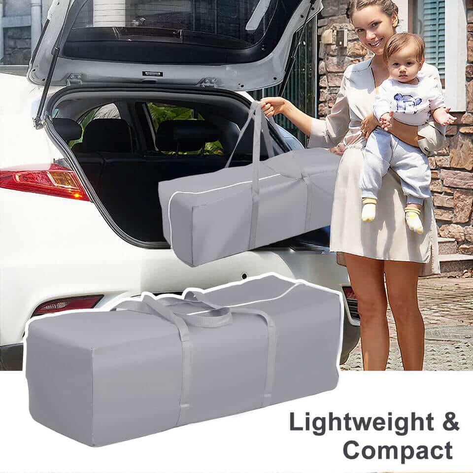 2 in 1 Baby Cot with Toys