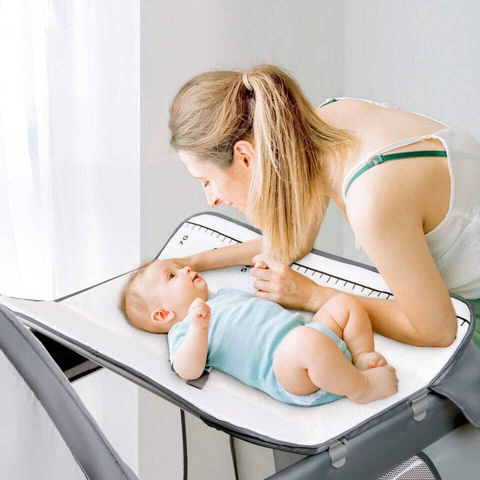 2 in 1 Baby Cot with Toys