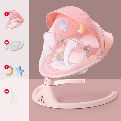 Adjustable Electric Baby Rocker Cradle